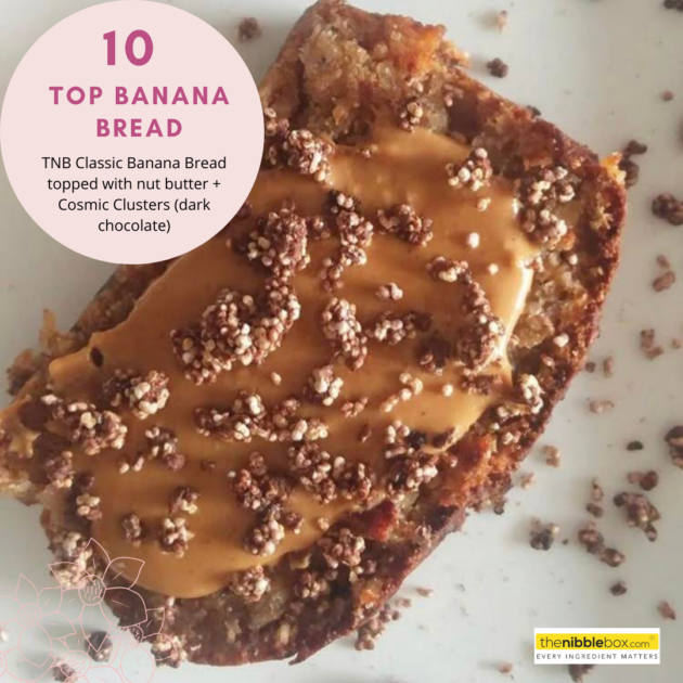 banana bread with Granola