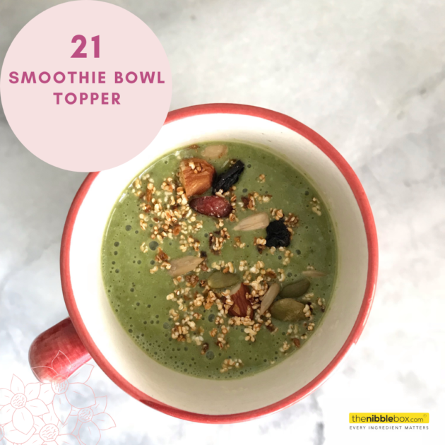 smoothie bowl-Granola