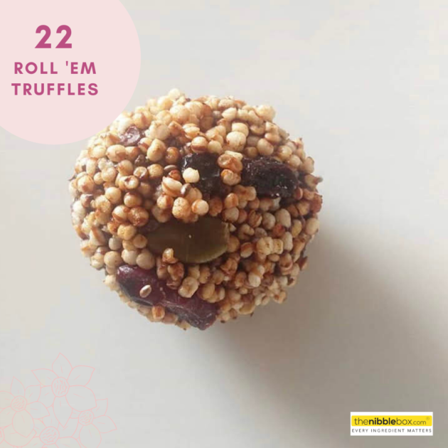 truffled rolled in Granola