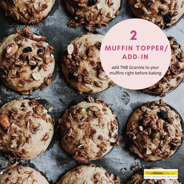 muffin toppers/ add-ins