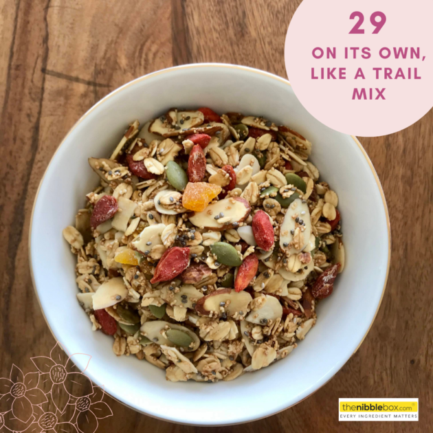 granola on its own