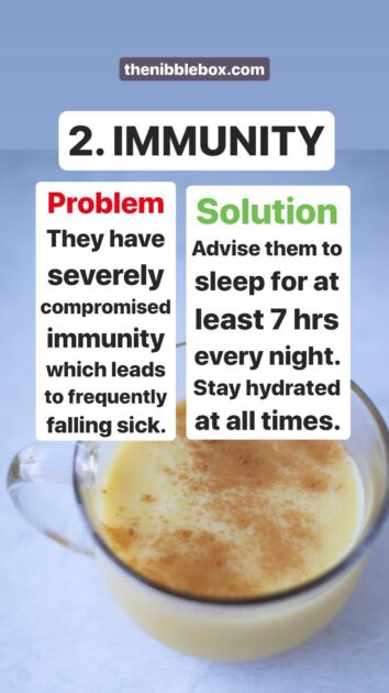 Old thenibblebox.com website Health tips for foot soldiers 8