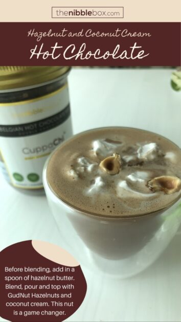 Old thenibblebox.com website Hot chocolate blog 3