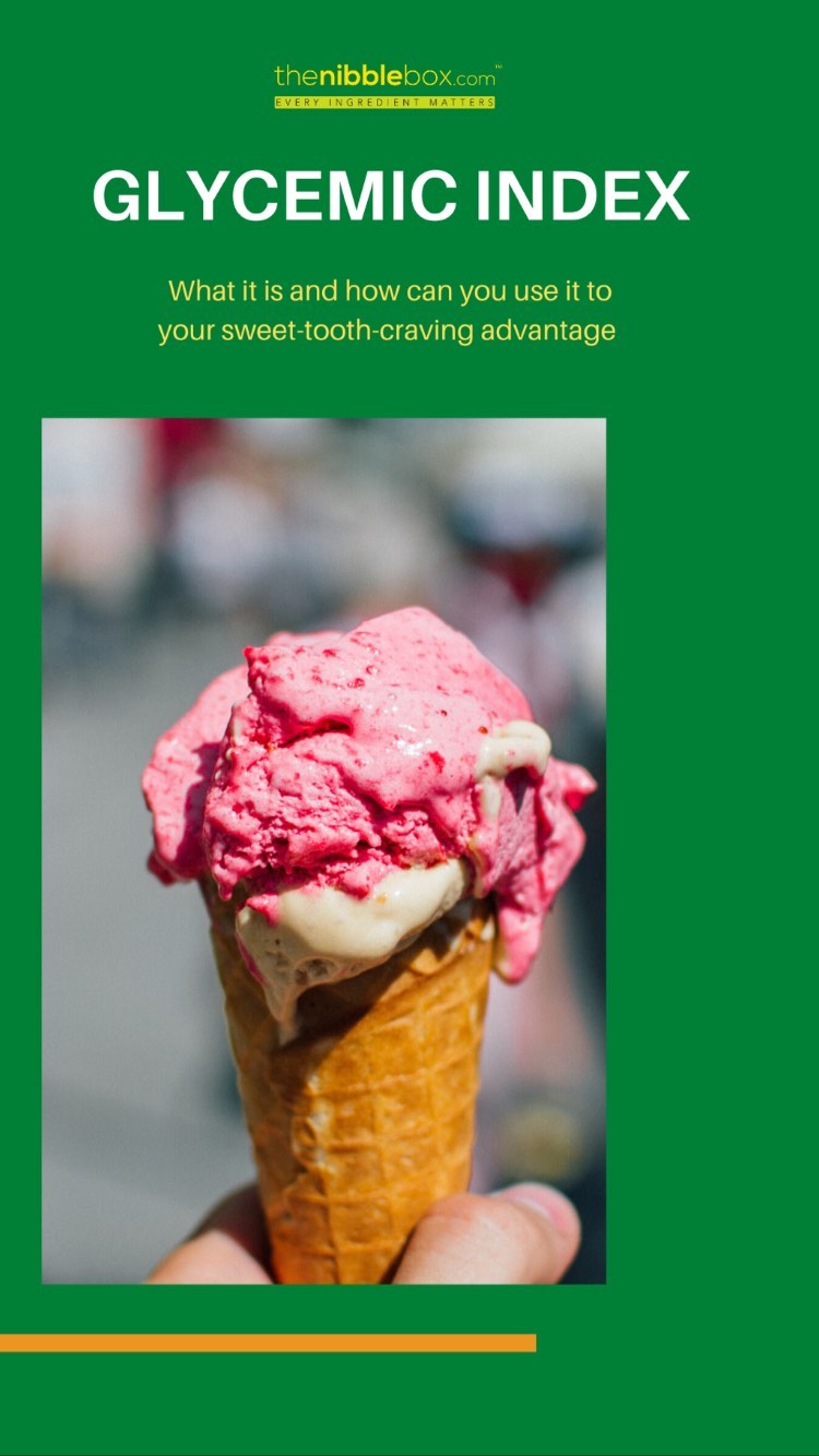 Old thenibblebox.com website blog GLYCEMIC INDEX 1