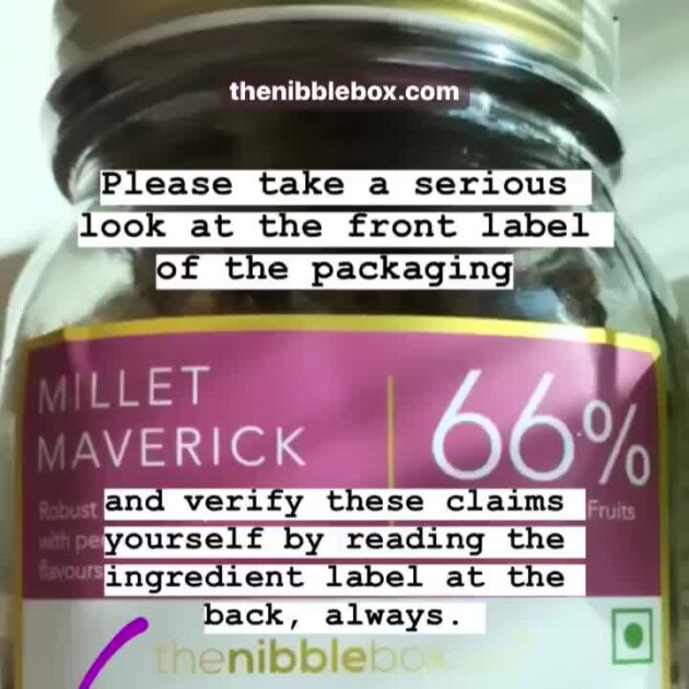 Old thenibblebox.com website blog basics of reading nutrition 2