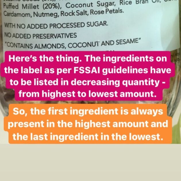 Old thenibblebox.com website blog basics of reading nutrition 3