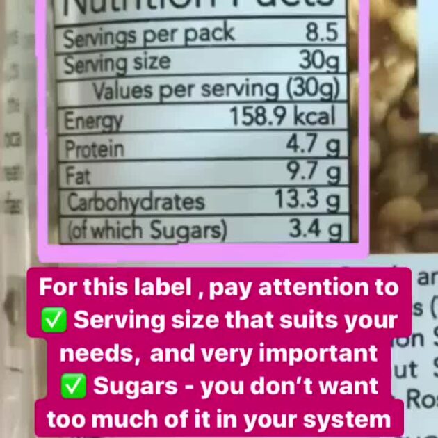 Old thenibblebox.com website blog basics of reading nutrition 7