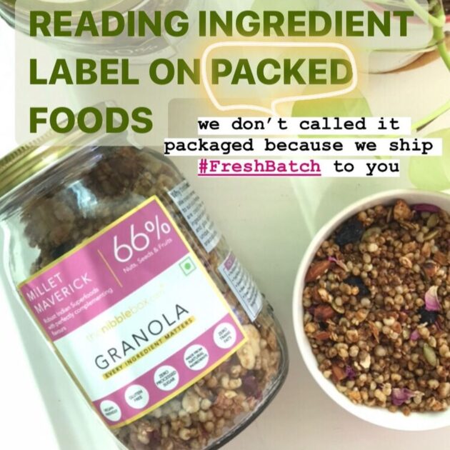 Old thenibblebox.com website blog basics of reading nutrition 9