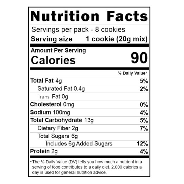 Old thenibblebox.com website cookie mix classic chocolate NF